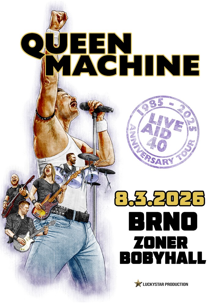 Queen Machine LIVE AID 40 Anniversary Tour